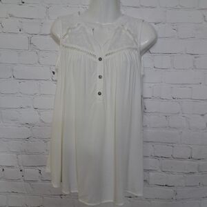 G Collection NEW Embroidered Boho Top Size Petite Medium